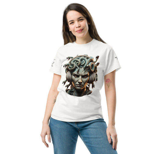 medusa headphone classic t-shirt