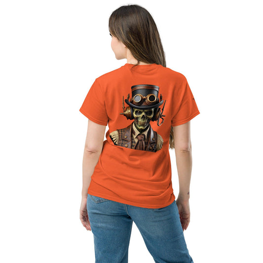 steampunk headphone embroidered t-shirt