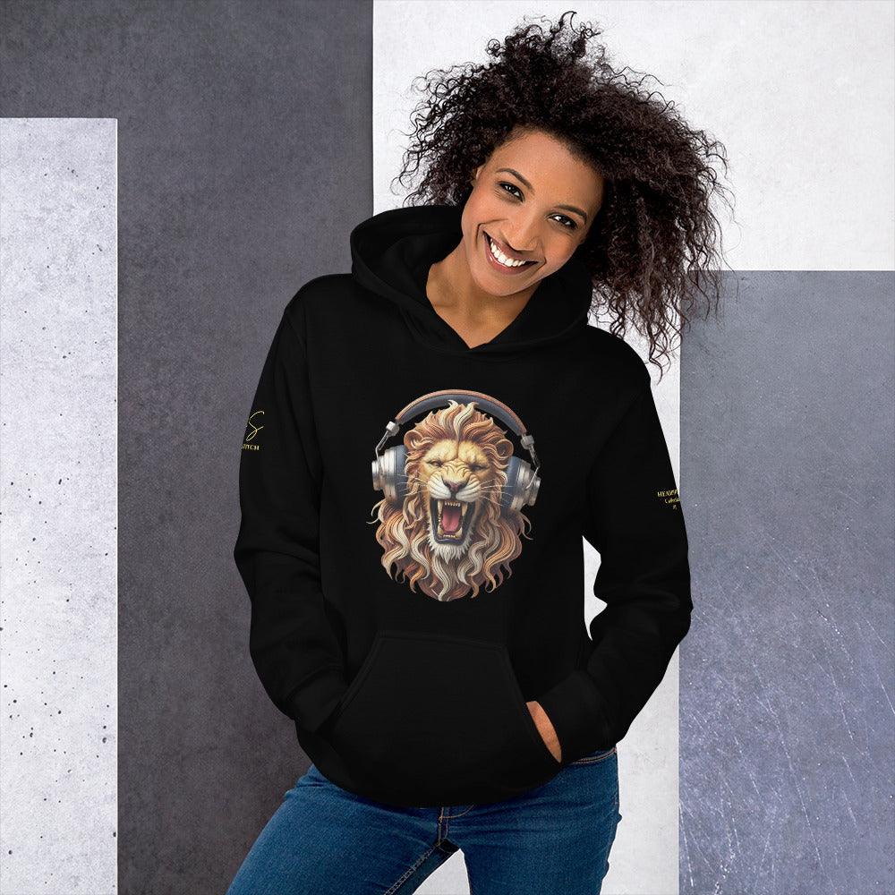 #1 Lion - Headphone Collection - Unisex Hoodie