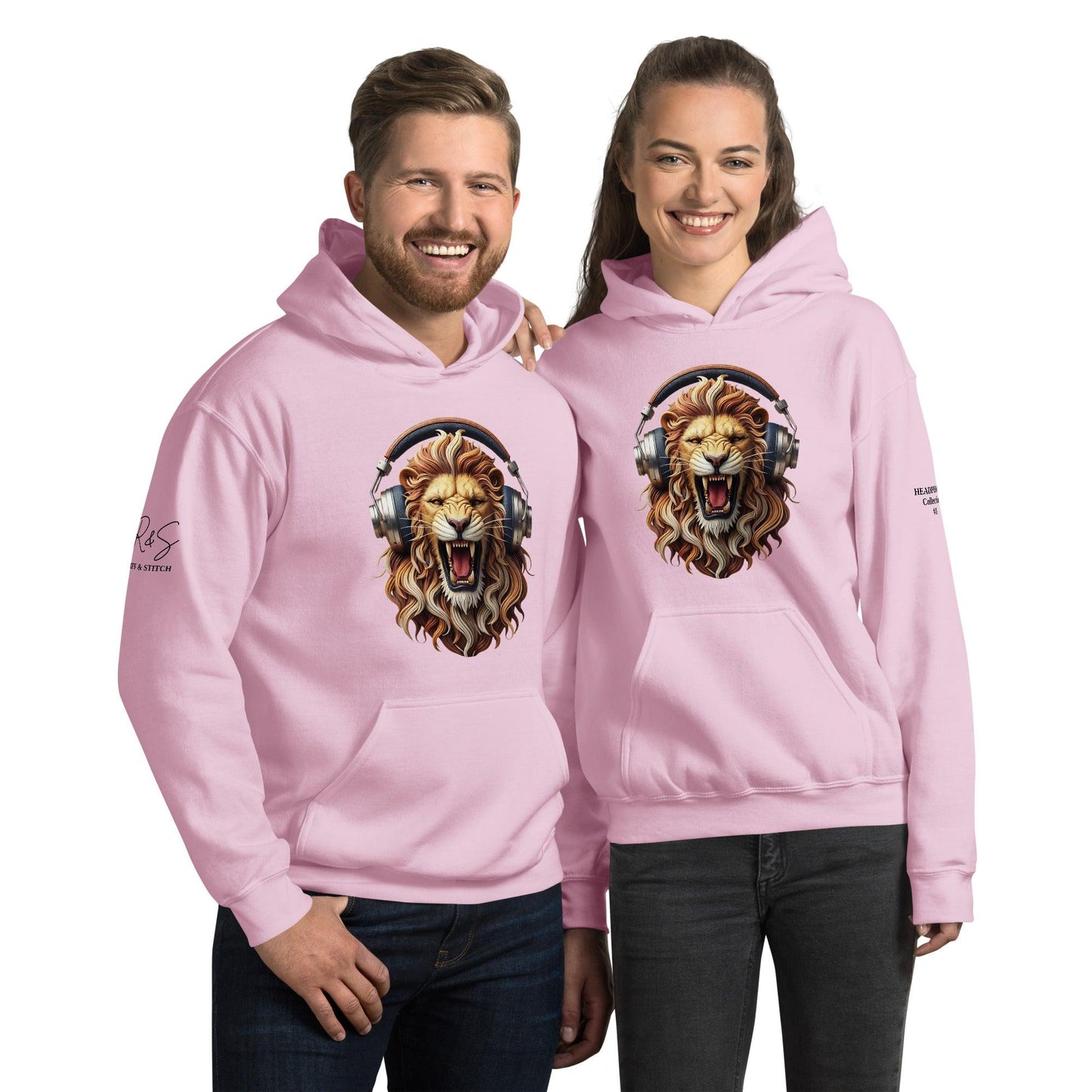 #1 Lion - Headphone Collection - Unisex Hoodie