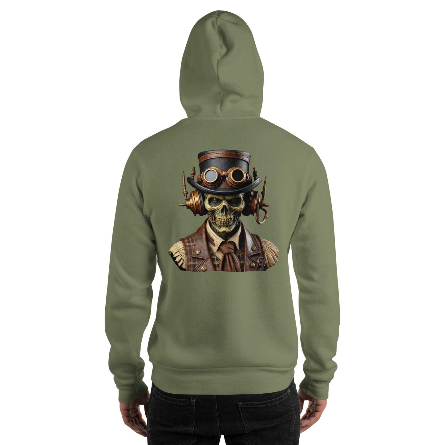 #2 Steampunk Embroidered logo - Headphone Collection - Unisex Hoodie