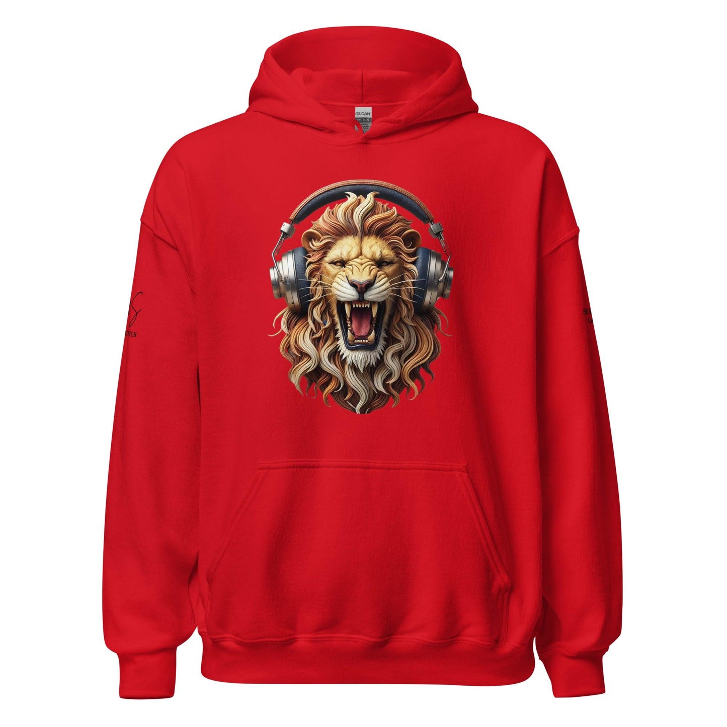 #1 Lion - Headphone Collection - Unisex Hoodie