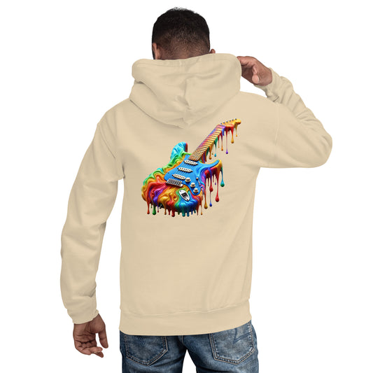 #2 Electric Embroidered logo- Melting Collection - Unisex Hoodie