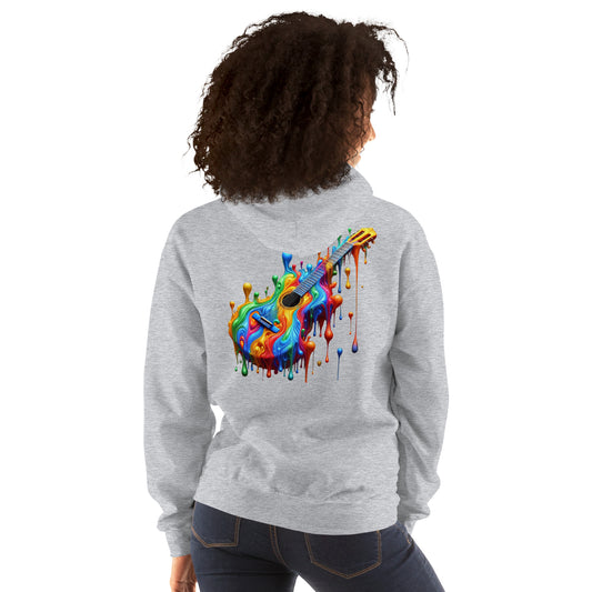 #1 Acoustic Embroidered logo- Melting Collection - Unisex Hoodie